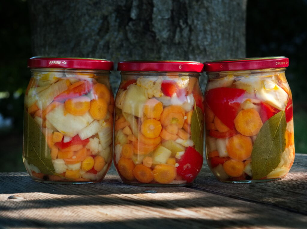 giardiniera in agrodolce