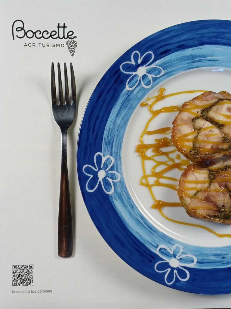 Rollè di Coniglio - Agriturismo Boccette