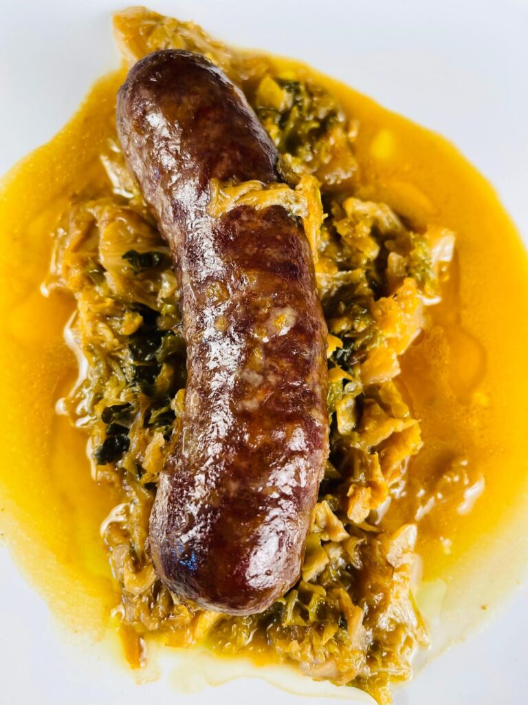 Filzzetta di cotechino e verze