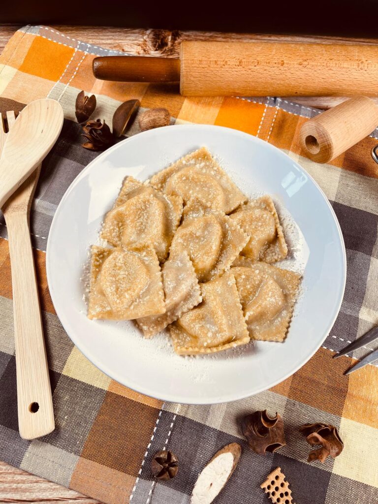 tortelli di zucca agriturismo boccette